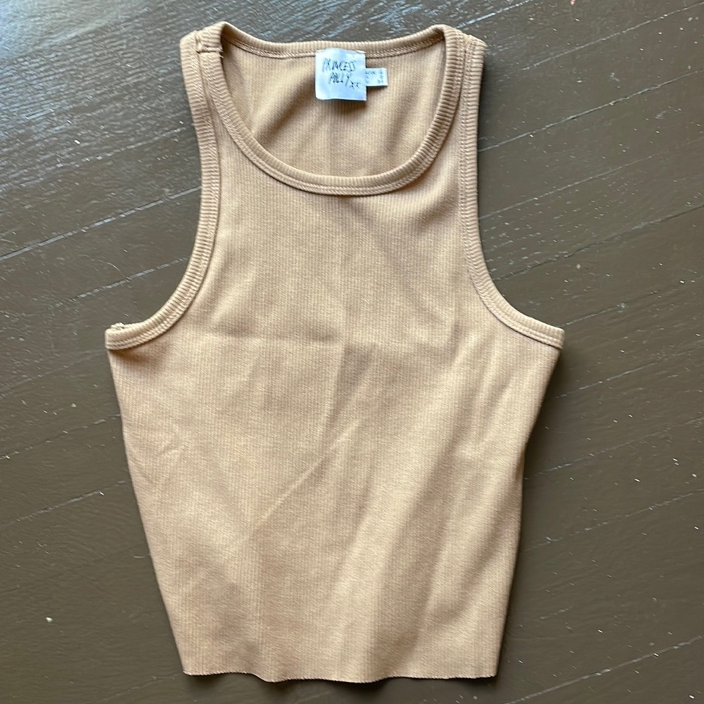 New Princess Polly beige tank